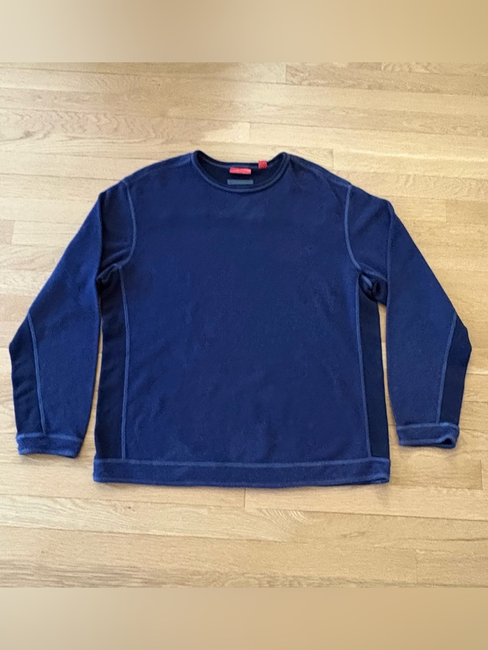 Tommy Bahama Reversible Crew Neck  Sweatshirt/Sweater / Contrast Stitching / XL